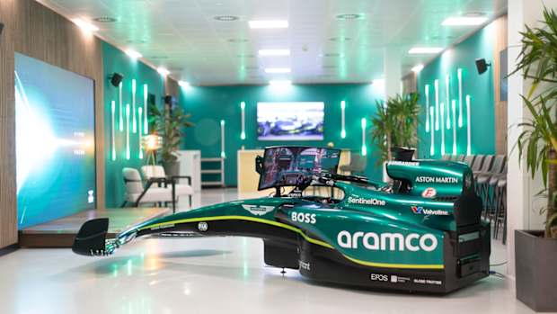 Aston Martin & Memento Exclusives Launch F1 Simulators